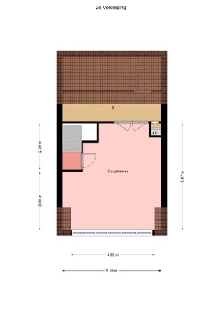 Floorplan - Zandsloot 7, 1721 HK Broek op Langedijk